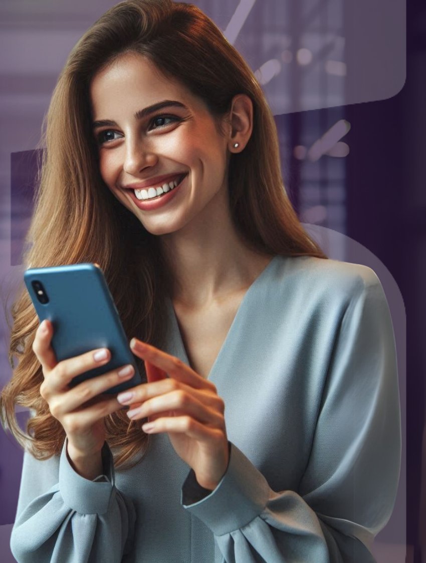 Cliente Ideal Solution acompanhando resultados pelo celular