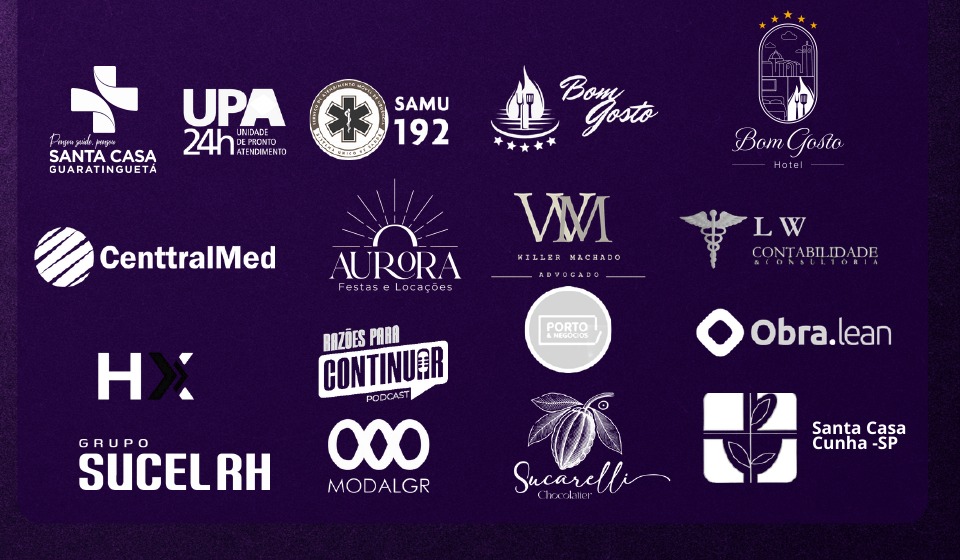 Clientes atendidos pela Ideal Solution: Santa Casa Guaratinguetá, UPA 24h, SAMU 192, Bom Gosto, CenttralMed, Aurora Festas, Willer Machado Advogado, LW Contabilidade, Grupo Sucel RH, Razões para Continuar Podcast, Porto & Negócios, Obra.lean, Sucarelli Chocolatier, ModalGR, Santa Casa Cunha-SP